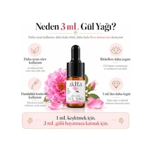 Akita Yüksek Frekans Doğal Gül Yağı Damlalıklı 3 ML