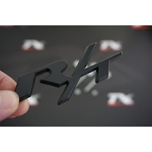 Dodge Challenger Rt Logo Ön Panjur Vidalı 3D Krom Metal Logo Ambl (546907258)
