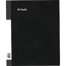 Noki Sunum Dosyası 40'lı Siyah