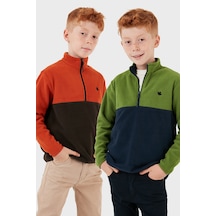 Turuncu - Antrasit - Yeşil