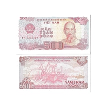 Viet Nam 500 Dong Yabancı Kağıt Para Çil Unc Koleksiyon Para