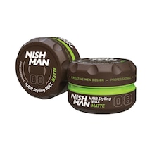 08 Saç Şekillendirici Ultra Sert Parlak Wax 150 Ml X 3 Adet/ + 400ml Tuzsuz Şampuan Hediye