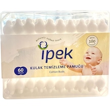İpek Bebek Kulak Temizleme Pamuğu 60 Adet