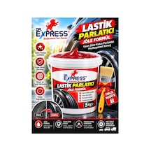 Premium Lastik Reçel Parlatıcı Jöle 5 Kg Parlak Görünüm Uzun Süre Etkili Yeniler Jel Parlatıcı Fırçalı - 928567699