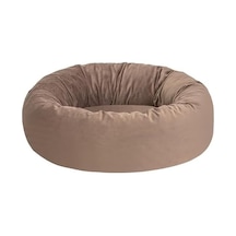 Pet Açık Kahve Kedi Ve Köpek Yatağı S 50cm Açık Bej