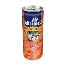 Hitschies Saure Drachenzungen Brizzl Brause Pfirsich 250ml