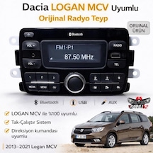 Dacia Logan Mcv Uyumlu  Radyo Teyp Cd Siz Yeni Versiyon Beyaz Ekranlı 280218771r