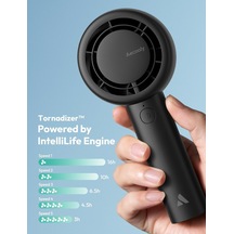 Taşınabilir Taşınabilir Turbo Fan 16h Maksimum Soğutma Süresi , 5 Hızlı Usb Şarj Edilebilir Mi