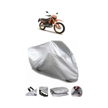 Rks Rk200-r Gri Su Geçirmez Motosiklet Uyumlu Brandası Premium