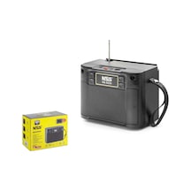 Hoparlör Müzik Kutusu Nostalji Solar Şarjlı Bluetooth-usb-tf-fm Hadron Nss Ns522s