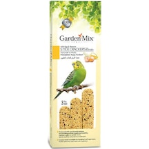 Gardenmix Platin Muzlu Yumurtalı Muhabbet Kuş Krakeri 3'lü