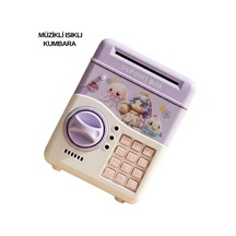 Mey İthalat Sam51 Müzikli Işıklı Kumbara Mor