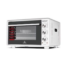 İtimat I-28TTFL 8020 Turbo Fanlı Çift Camlı Midi/Mini Fırın Beyaz