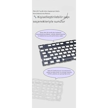 Ak980 Kablosuz Hot-swap Tft Ekranlı Mekanik Oyun Klavyesi 8.000 Mah Batarya Pembe - Gift Switch