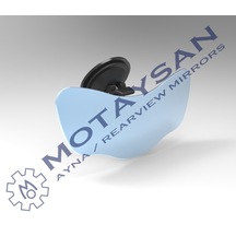 İç Dikiz Aynası Universal Kilitli Vantuzlu R450 Kiva Zümrüt-5 Kör Nokta 6,3 x 17,2 Cm 1.511.040