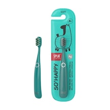 Splat Junior So Happy 4+ Yaş Çocuk Diş Fırçası Soft Yeşil