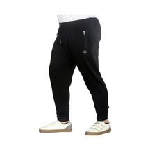Mode Xl Büyük Beden Eşofman Altı Darpaça Zippered 22501 Siyah 001