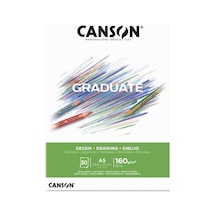 Canson Çizim Bloğu Graduate Dessın Beyaz 30 Syf A5 160 Gr
