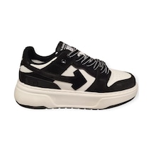 Fourty Four Degree 21049 Hafif Erkek Sneaker Ayakkabı Siyah - Beyaz