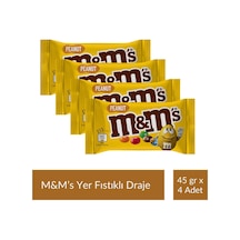 M&m's Yer Fıstıklı 45 Gr X 4 Adet