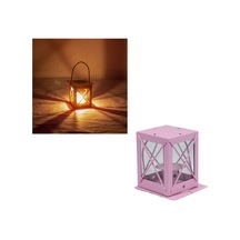 Mumluk Metal Nostalji Mumluk Dekoratif Mumluk Pembe