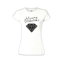 Marina And The Diamonds Beyaz Kadın Tshirt 001