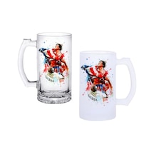 Rocky Balboa Buzlu Ya Buzsuz Seçenekleriyle Bira Bardağı