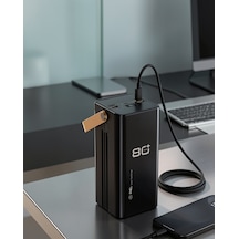 Powerbank 80000 Mah Hızlı Şarjlı Çoklu Portlu Uczzz80000powerbank-1 Çok Renkli