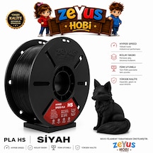 Generic Pla Hs Hyper Speed Filament Siyah 1.75 Mm 1000 Gr Siyah Filament