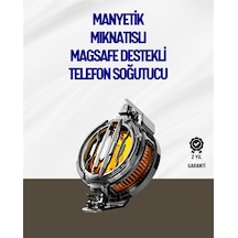 Mıknatıslı Ve Atlı Montajlı Soğutucu Fan Her Cihaza Uyumlu Led Göstergeli
