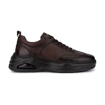 Tamer Tanca Erkek Hakiki Deri Kahverengi Sneakers & Spor Ayakkabı 298 3141-2527 Erk Ayk Sk25-26 Khv Atls/khv Gutı Kahve