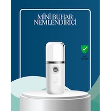 Hubrendy Tekno Akıllı Pro Teknolojili Şarjlı Nemlendirici Portatif Cilt Ve Hava Nemlendirici Cihaz