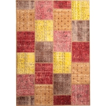 Patchwork El Dokuma Anadolu Halısı (431083720) Çok Renkli