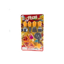 Oyuncak Pizza Seti 9 Parça Çocukların Keyifle Oynayacağı Harika