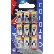Photon Ampul T10 W5w 12v 10smd Led 9'lu Blister Pht Ph7010 Na B9