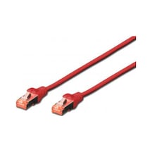 Digitus Cat.6 Patch Kablo, S-ftp, Halogenfree, Awg 27/7, 0.5 Metre, Kırmızı Renk-19701