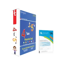 Tonguç 5. Sınıf 4'ten 5'e Hazırlık Seti (3 Kitap+1 Deneme)
