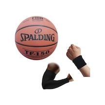 Tf-150 Basketbol Topu Perform Size 5 Fıba Logolu+basketbol Dirsekliği+havlu Bileklik