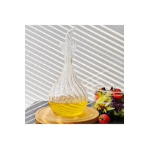 Tombul Çizgili Borosilikat Cam Yağlık 900 Ml 1 Adet