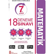 Ata Yayıncılık 7. Sınıf 18 Deneme Sınavı Matematik