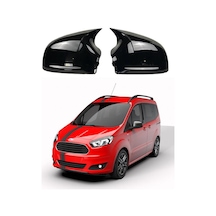 Ford Courier 14-17 Araca Özel Batman Yarasa Ayna Kapağı Pianoblac