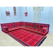 Coton Şark Köşesi Lüks Minder Takımı