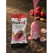 Hurci Frambuazlı, Çikolata Kaplı Bademli Hurma 250 Gr