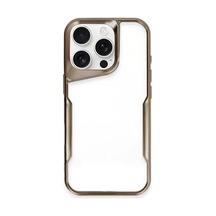 Newface Apple İphone 16 Pro Max Kılıf Boyi Silikon Kapak - Desert