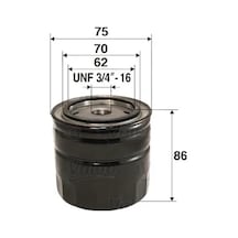 Yağ Filtresi - Fiat Tipo, Punto, Fiorino, Uno, X 1/9, 127, 128, Ritmo, Tempra, 131, Regata, Duna, Egea, 156, Spider, Gt, 166, Gtv, 164, 155 - Valeo 44281906