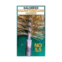 Kalorifer Kazanı Temizleme Fırçası Tel Fırça No: 55 Mm Sap Hariçtir