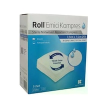 Roll Emici Kompres 7.5 Cm X 7.5 Cm 25'li