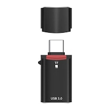 Büro Ev Ofis Cihazları İçin Usbc-otg Tf Card Reader