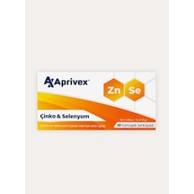 Aprivex Çinko Selenyum 30 Yumuşak Kapsül