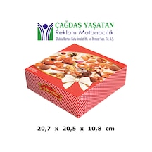 1500 Gram Kuru Pasta Kutusu 100 Adet - 009